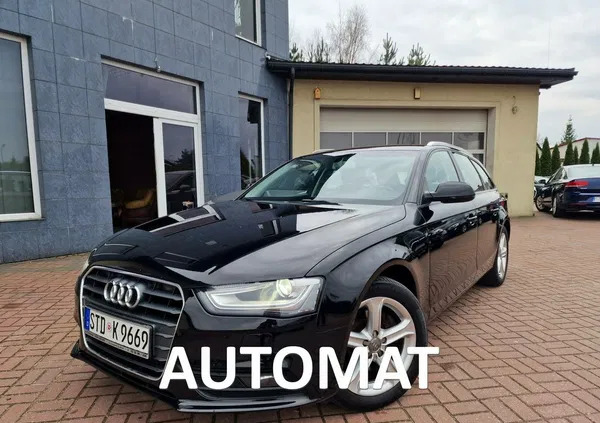 śląskie Audi A4 cena 46900 przebieg: 206000, rok produkcji 2013 z Pobiedziska